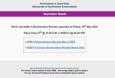 Tamil Nadu Plus One Results 2023 (OUT): When & Where to check TND.